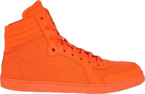 Buy Gucci Signature High Top 'Neon Orange' 